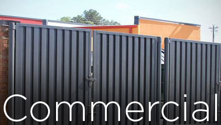 Commercial fencing supply